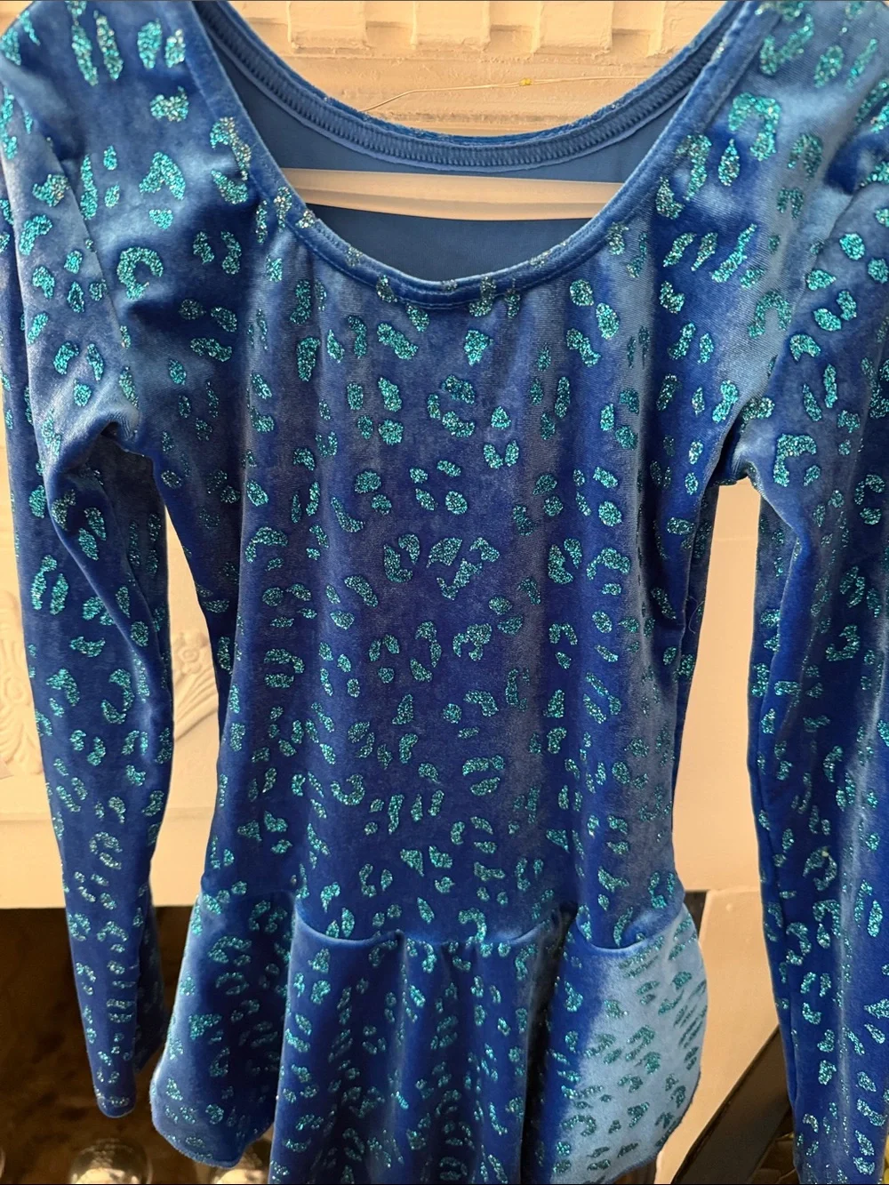 Sparkling Blue Girls Dance Dress  👗 MONDOR brand
